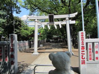 神社の写真